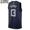 Dres Los Angeles Clippers Paul George Nike 2023-24 City Edition Navy Swingman - Dječji